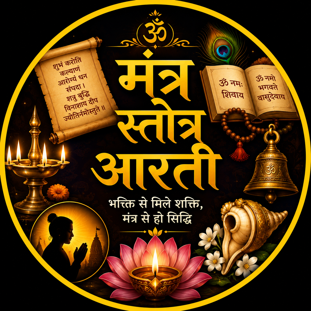 मंत्र, स्तोत्र, आरती